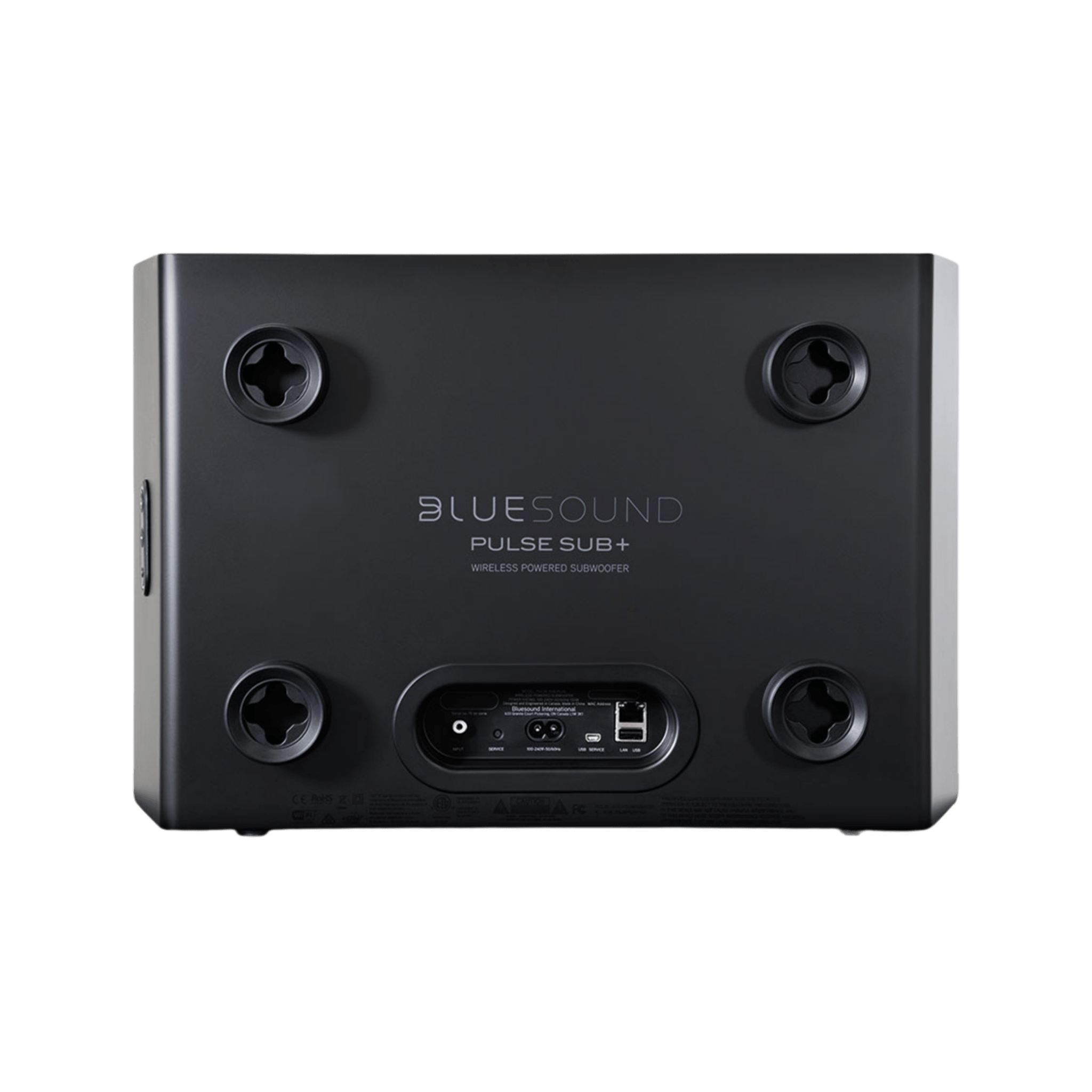 enceinte bluesound pulse sub+ blanc