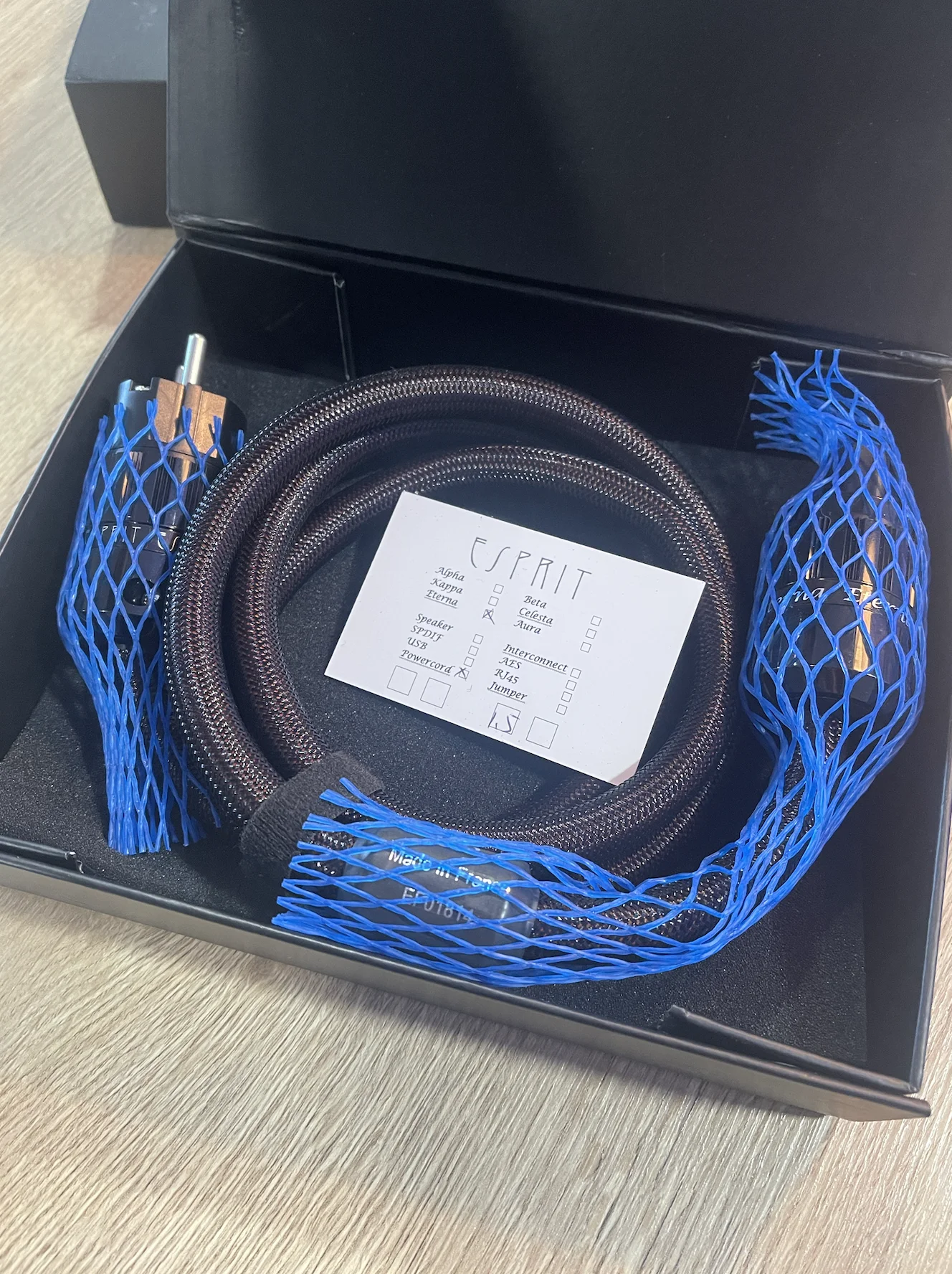 ESPRIT AUDIO – ETERNA G8 – POWER 1,5m