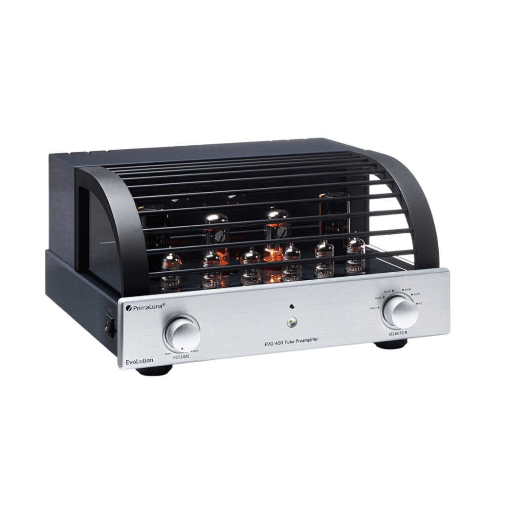 Douk Audio P6-Mini Préampli Tube Bluetooth - Contrôle Graves/Aigus - Pour Home Cinéma Et HiFi