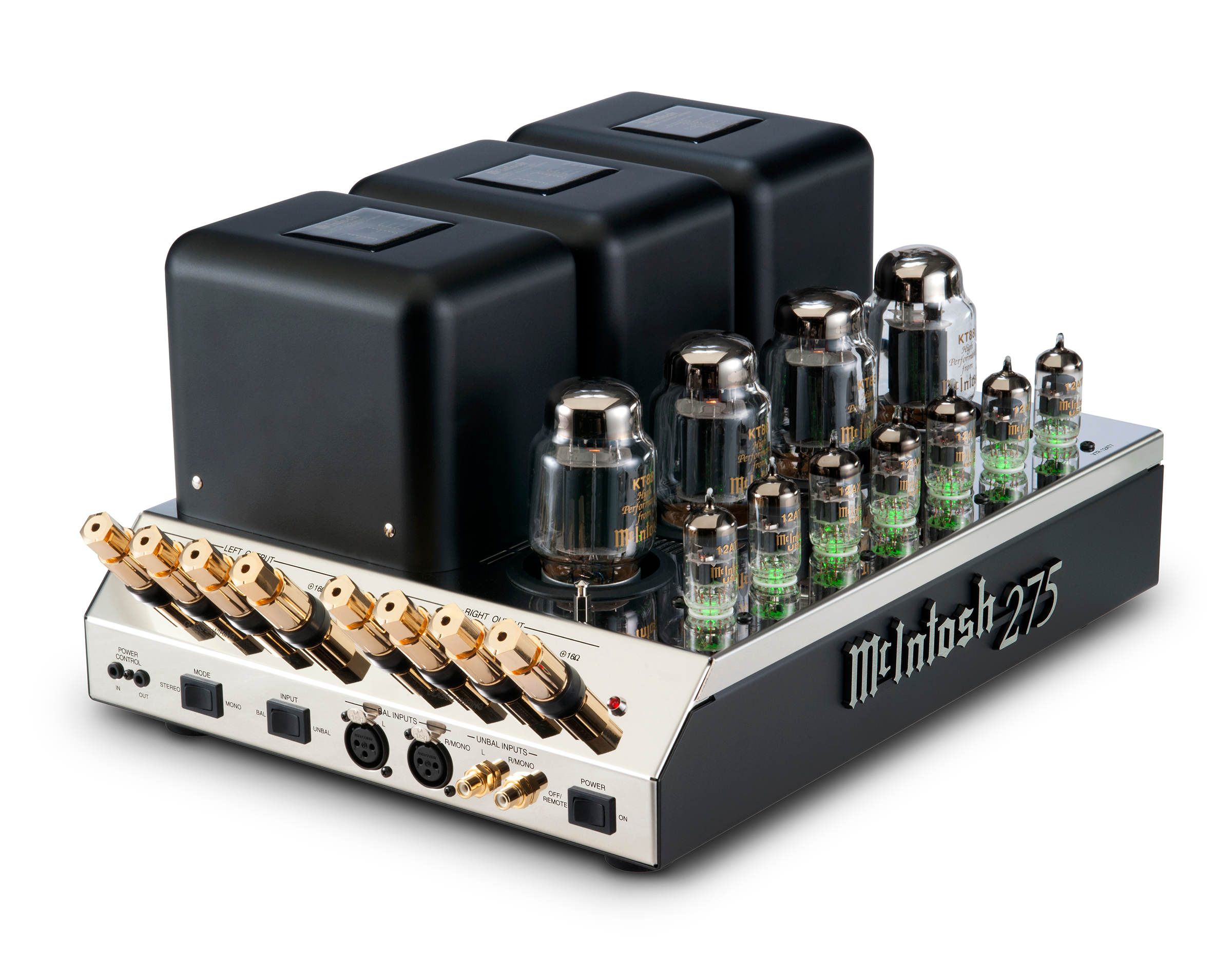 McIntosh MC275 — ampli tubes stéréo légende