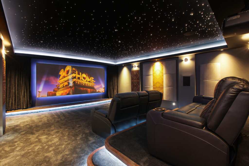 Installation home cinéma sur-mesure — Design Audio