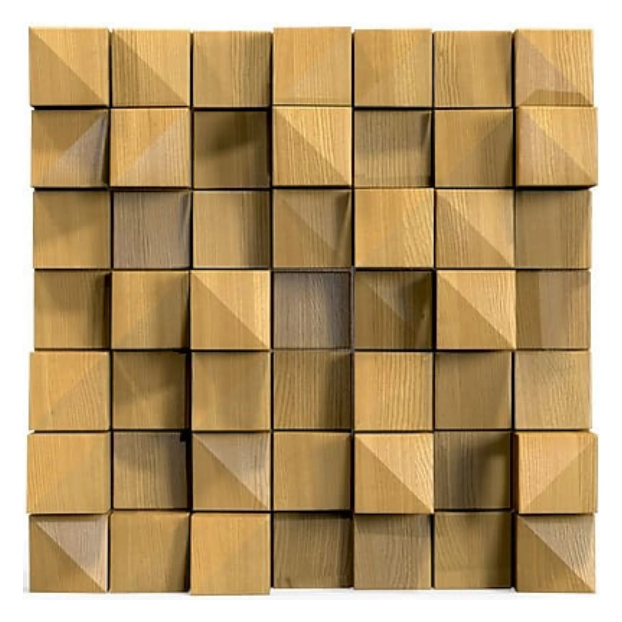 Artnovion Alps — diffuseur acoustique à séquence QRD (finition Fagus)