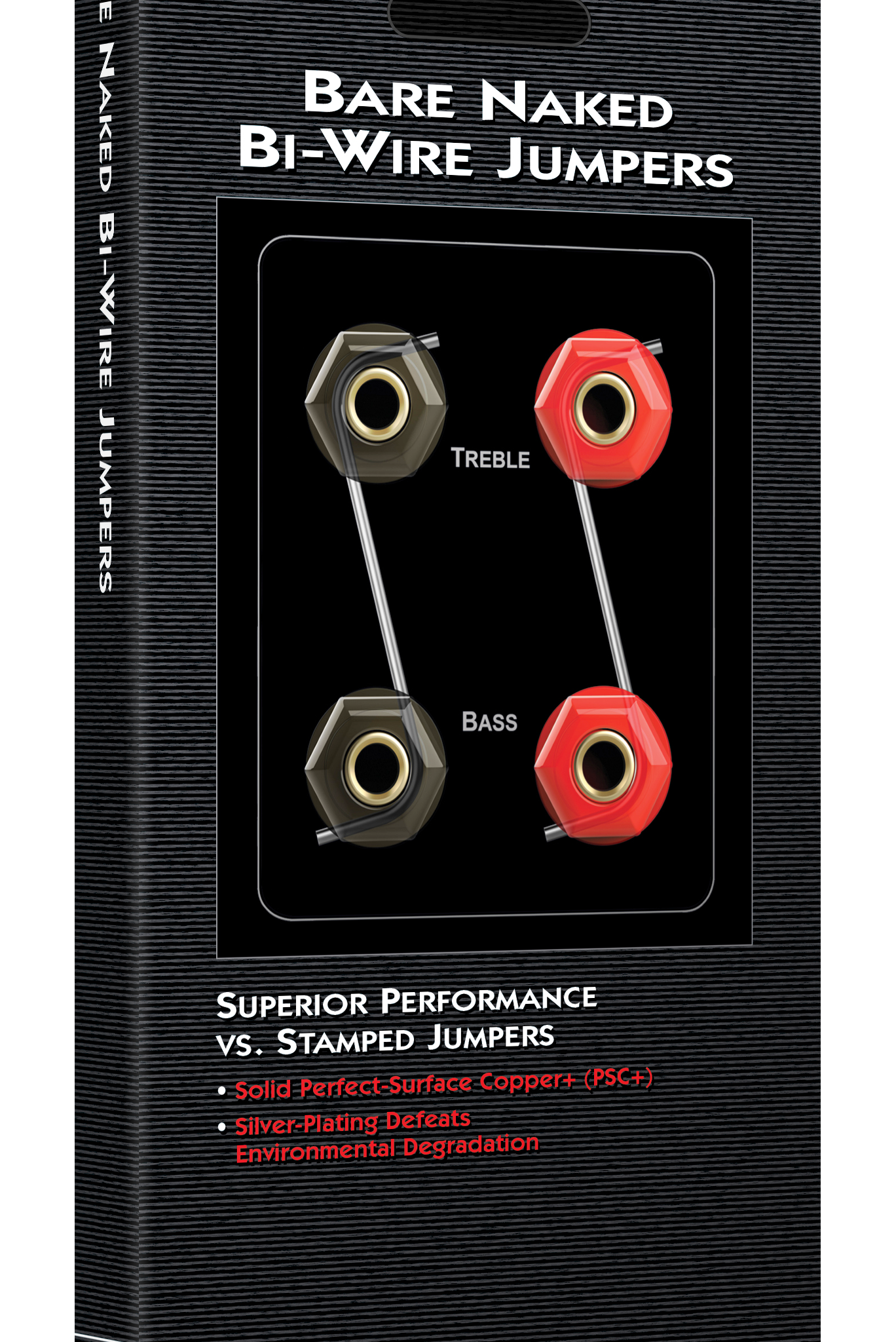 AudioQuest PSC BiWire Jumpers Silver