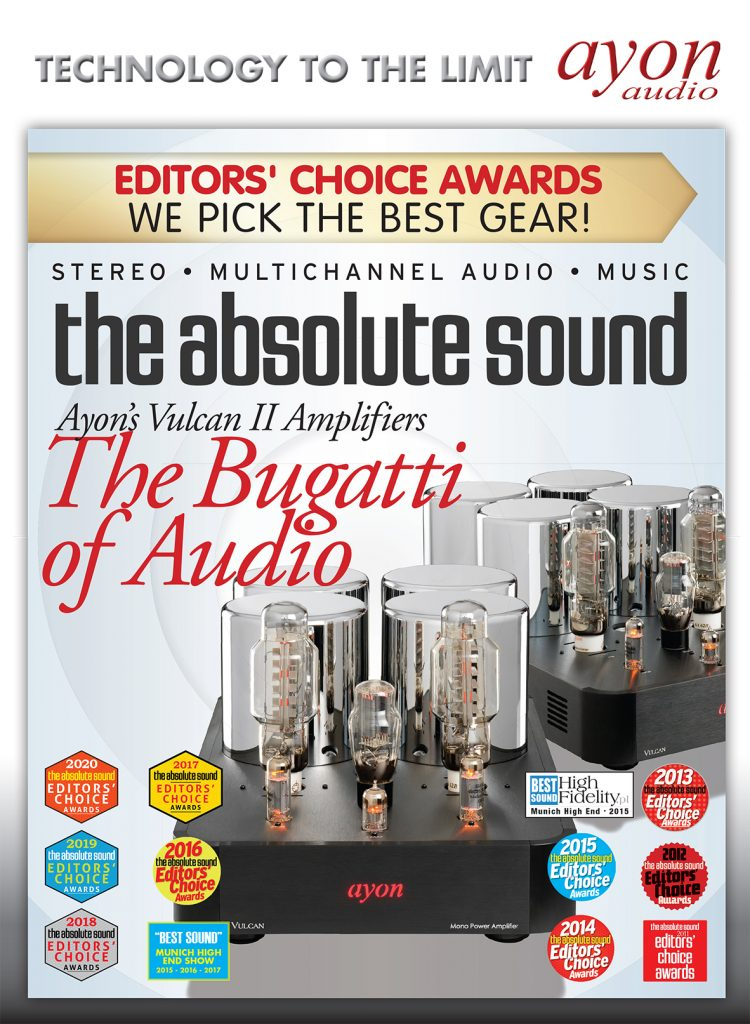 « The Bugatti of Audio » — couverture The Absolute Sound (2011)