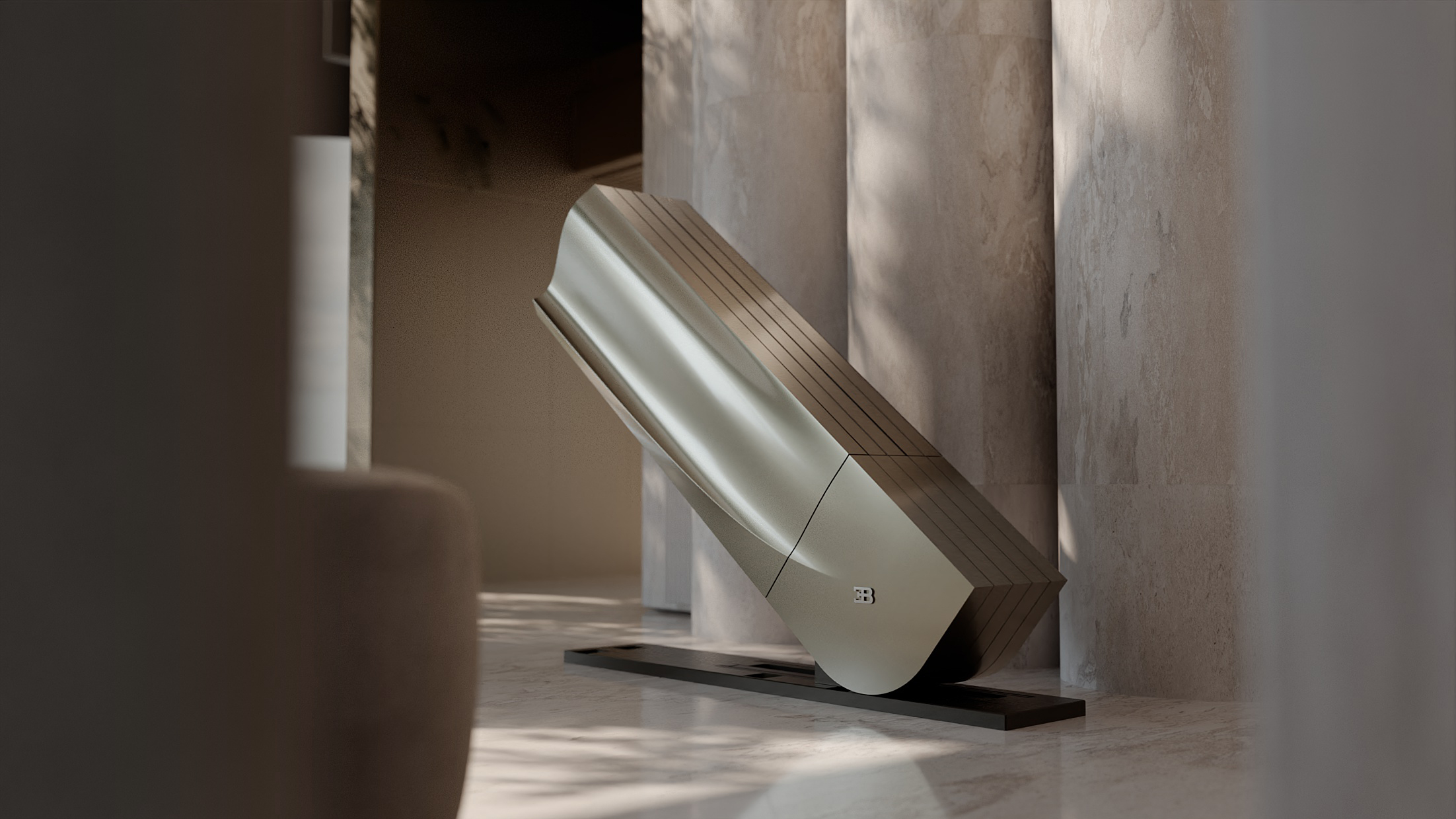 C SEED BUGATTI N1 — téléviseur 4K MicroLED signé C SEED et Bugatti