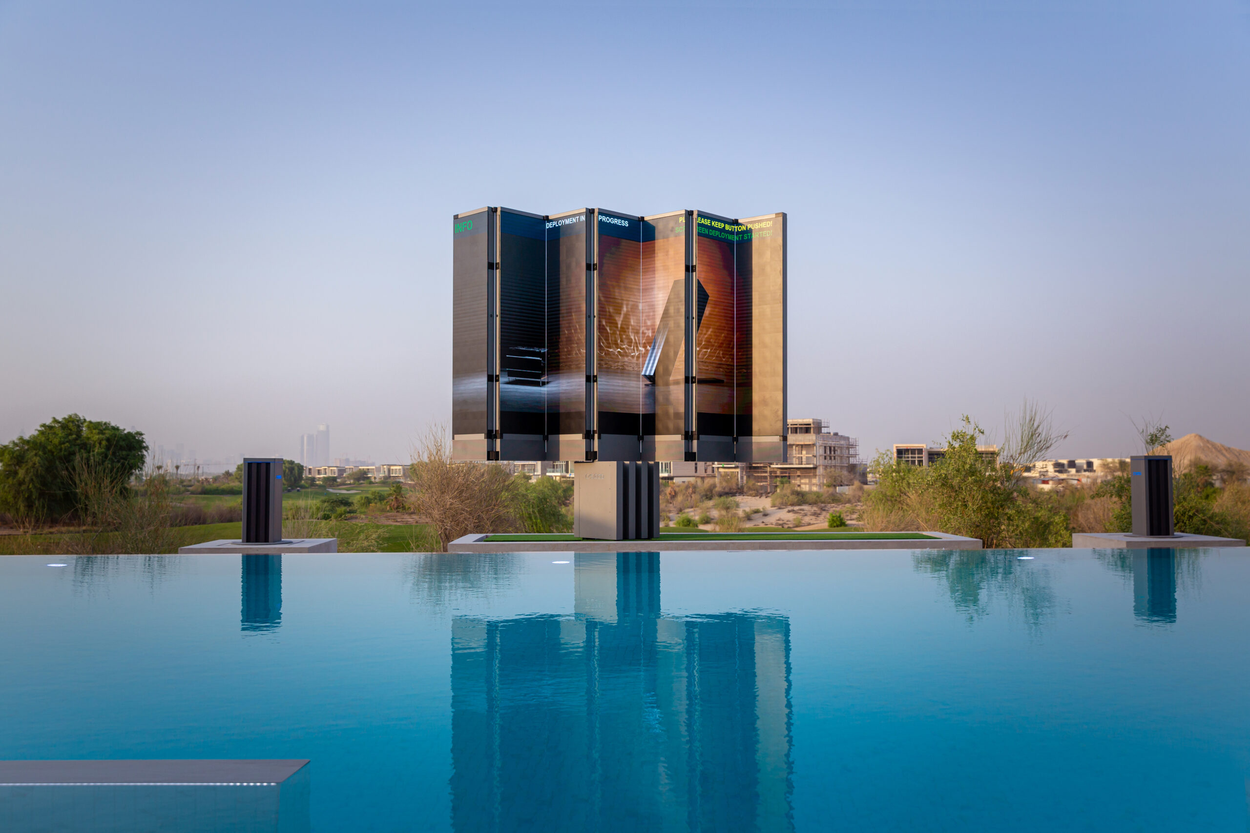 C SEED HLR — téléviseur d'extérieur MicroLED, Dubai