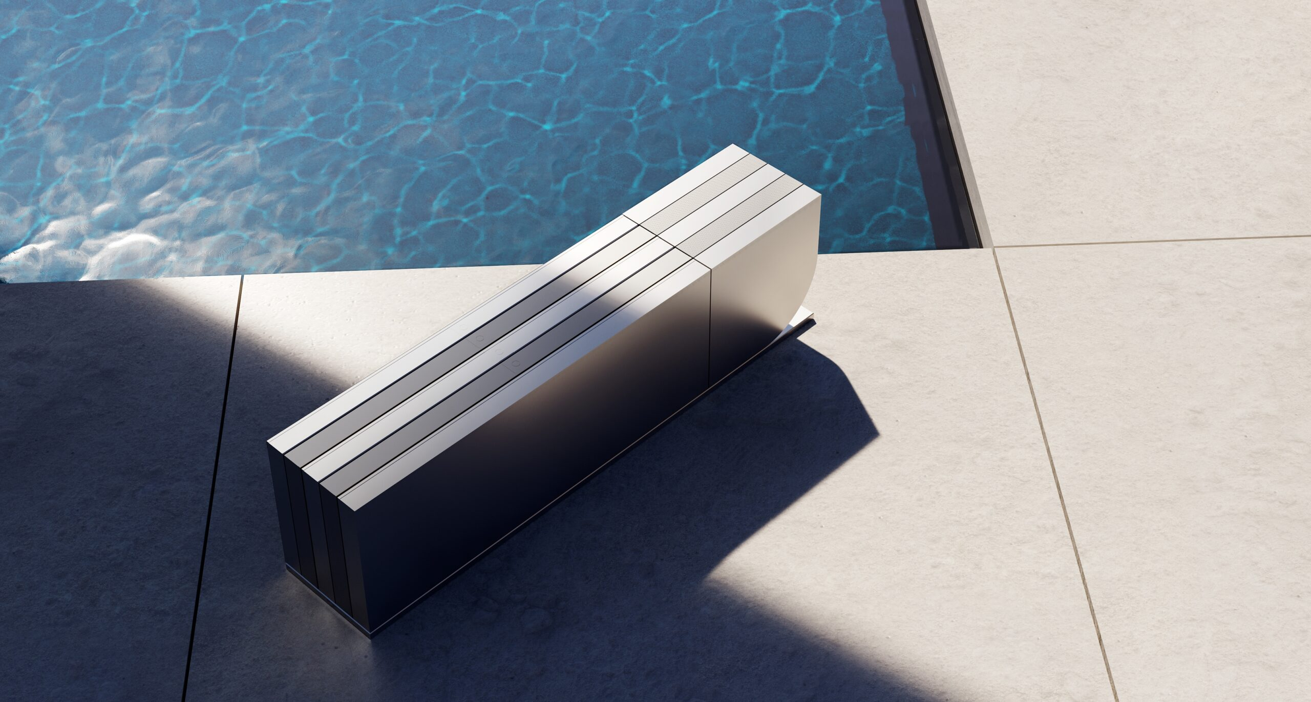 C SEED N1 Outdoor — téléviseur MicroLED pliable d'extérieur