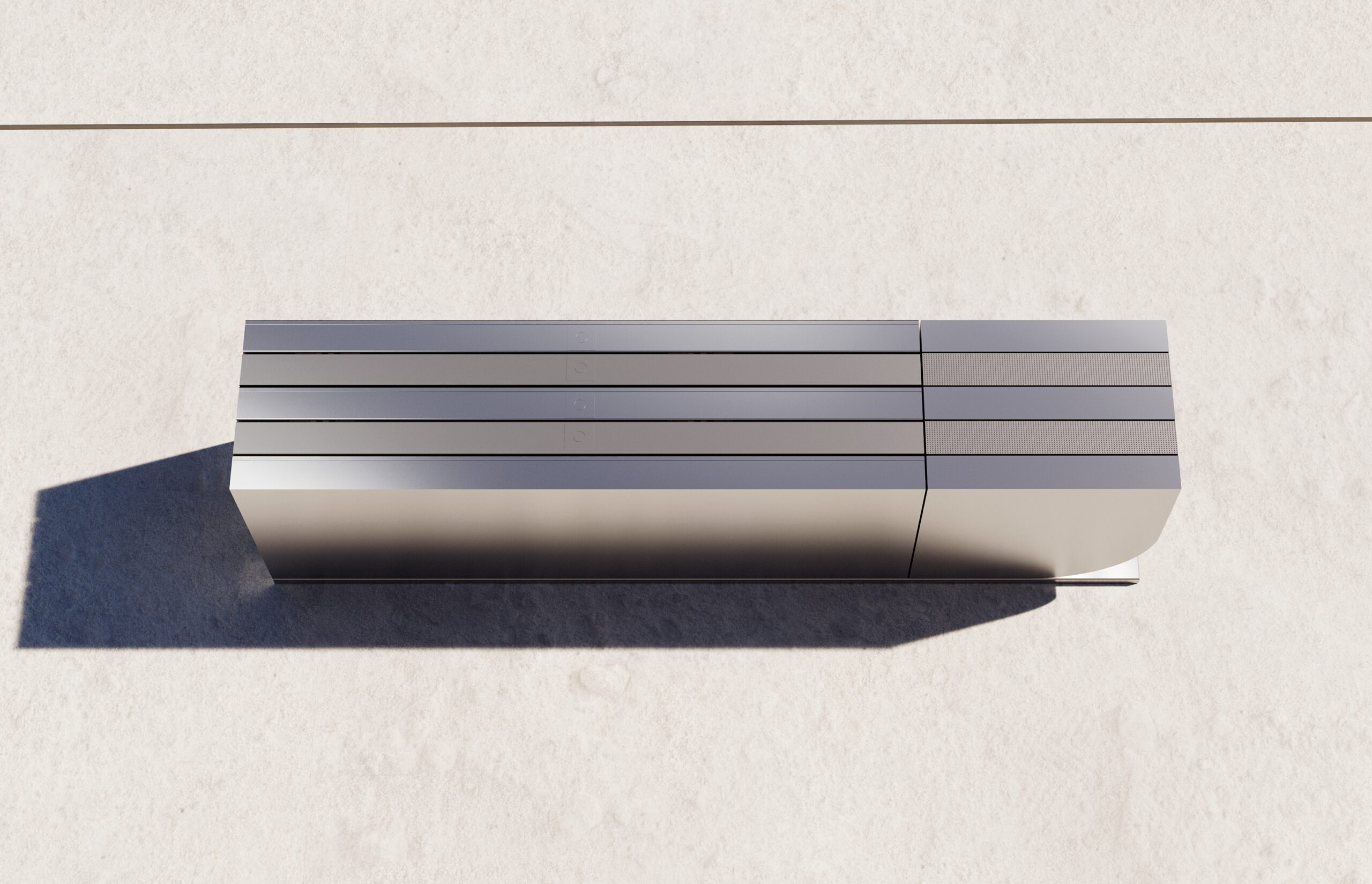 C SEED N1 Outdoor — téléviseur MicroLED pliable d'extérieur
