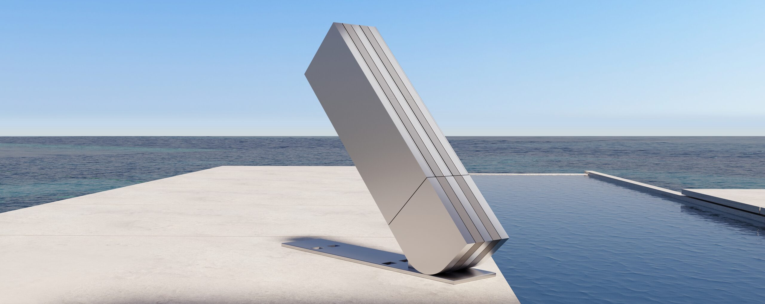 C SEED N1 Outdoor — téléviseur MicroLED pliable d'extérieur