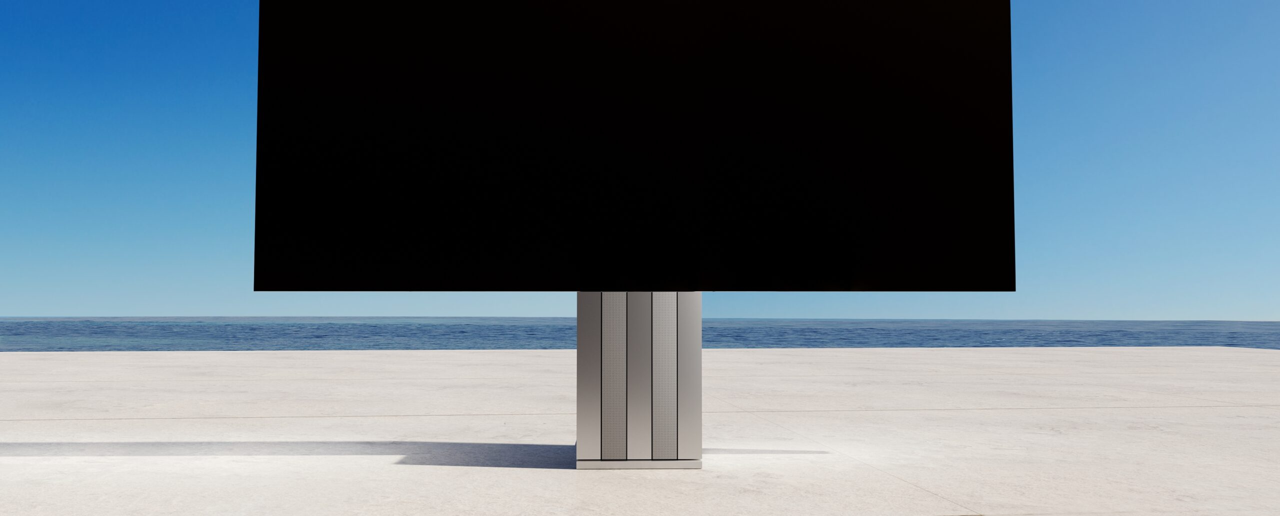 C SEED N1 Outdoor — téléviseur MicroLED pliable d'extérieur