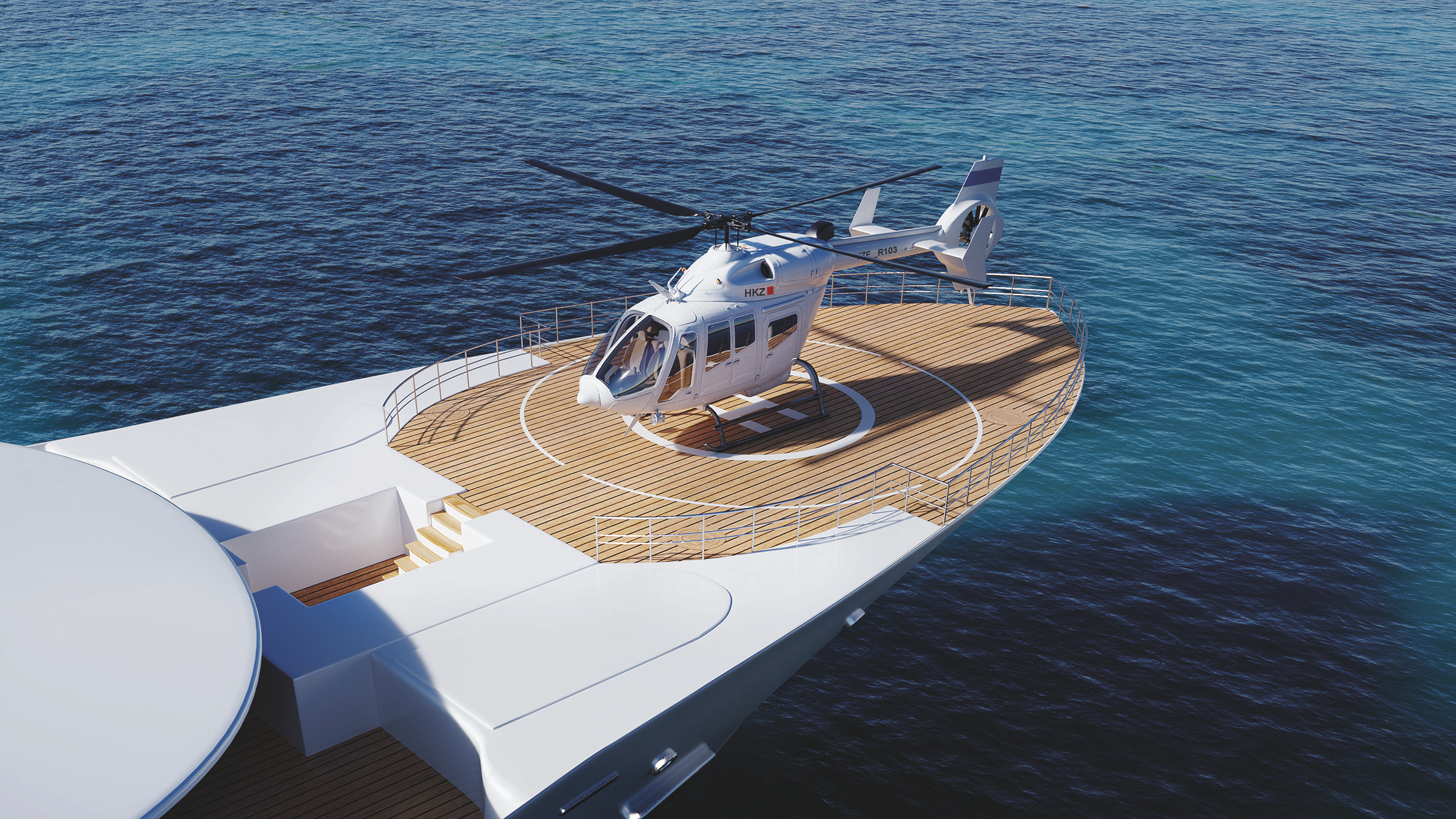 C SEED Supermarine — téléviseur escamotable et étanche pour super-yachts