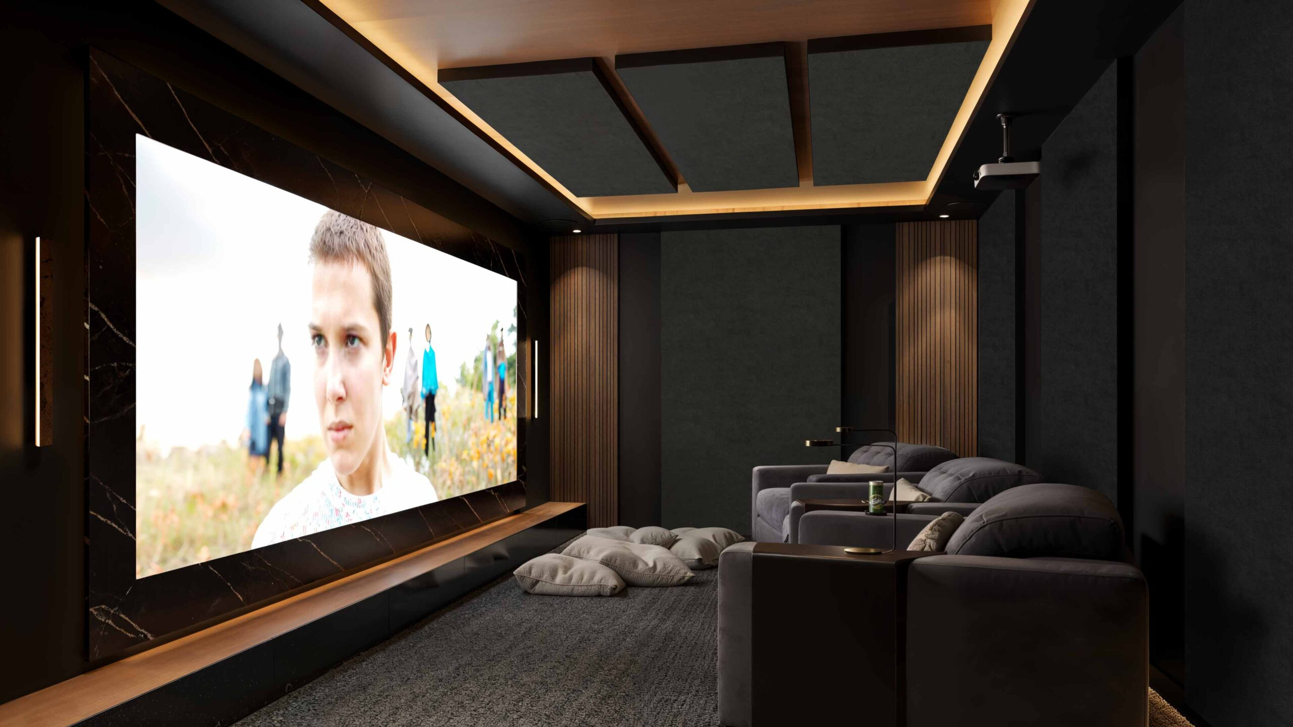 Artnovion ChromaX — système acoustique à tissu tendu