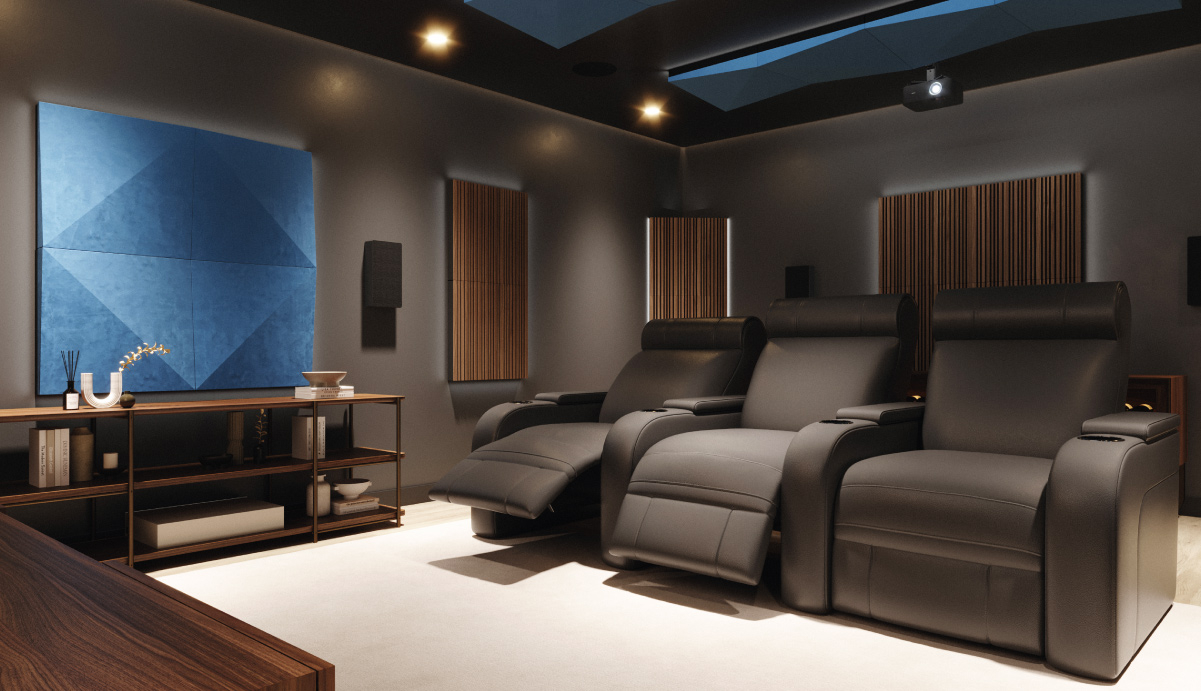 Artnovion Cinema Series — système acoustique modulaire home cinéma