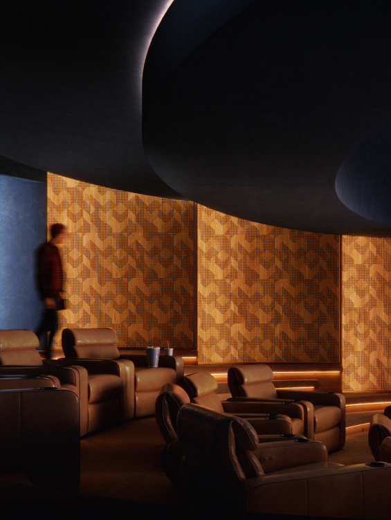 Artnovion Cinema Series — système acoustique modulaire home cinéma