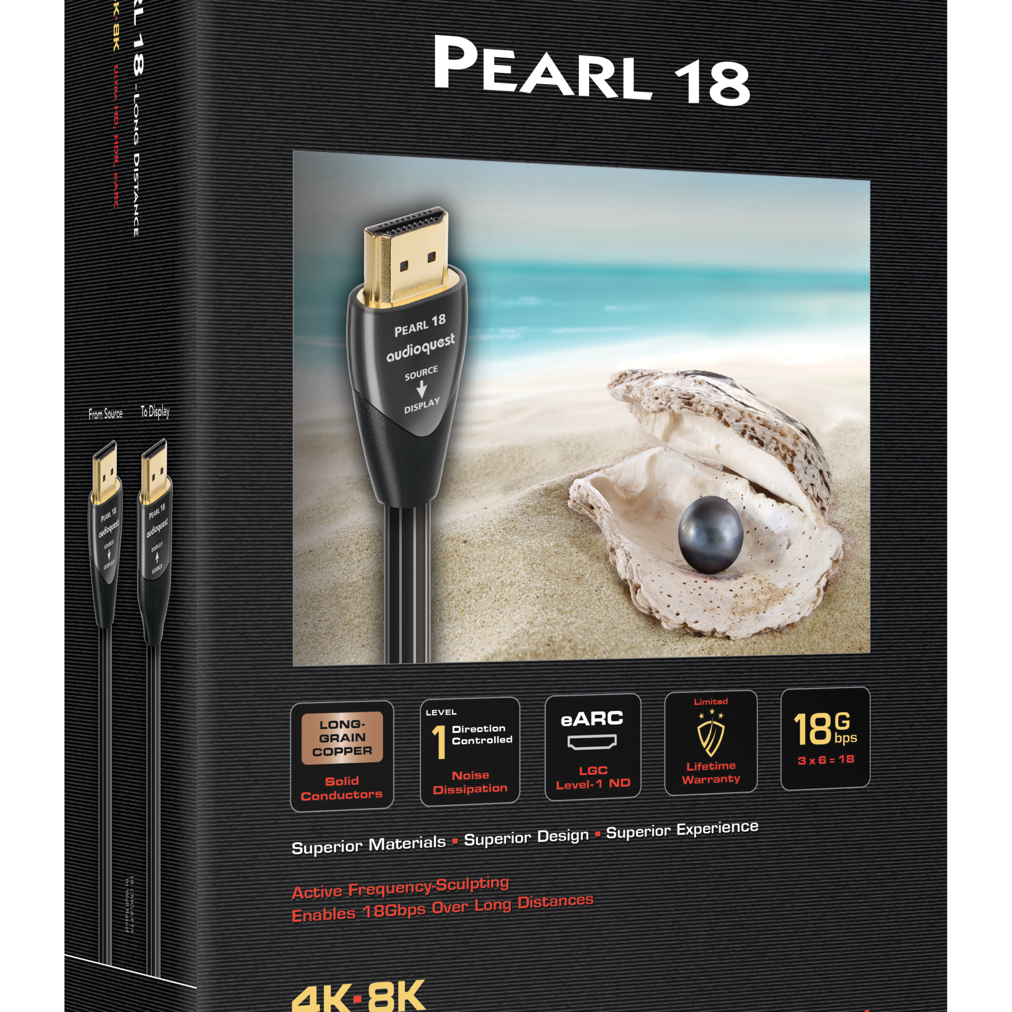 AudioQuest HDMI Pearl Active 18G