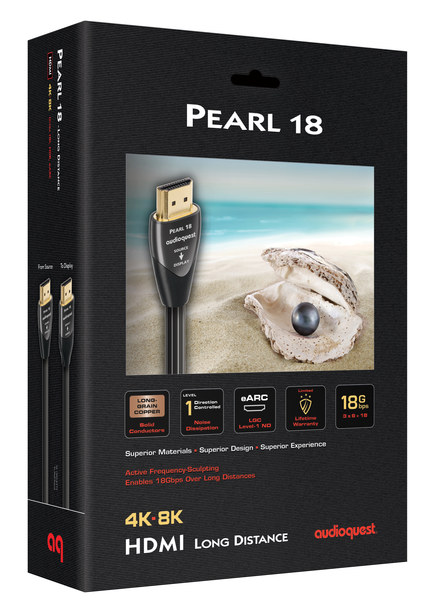 AudioQuest HDMI Pearl Active 18G