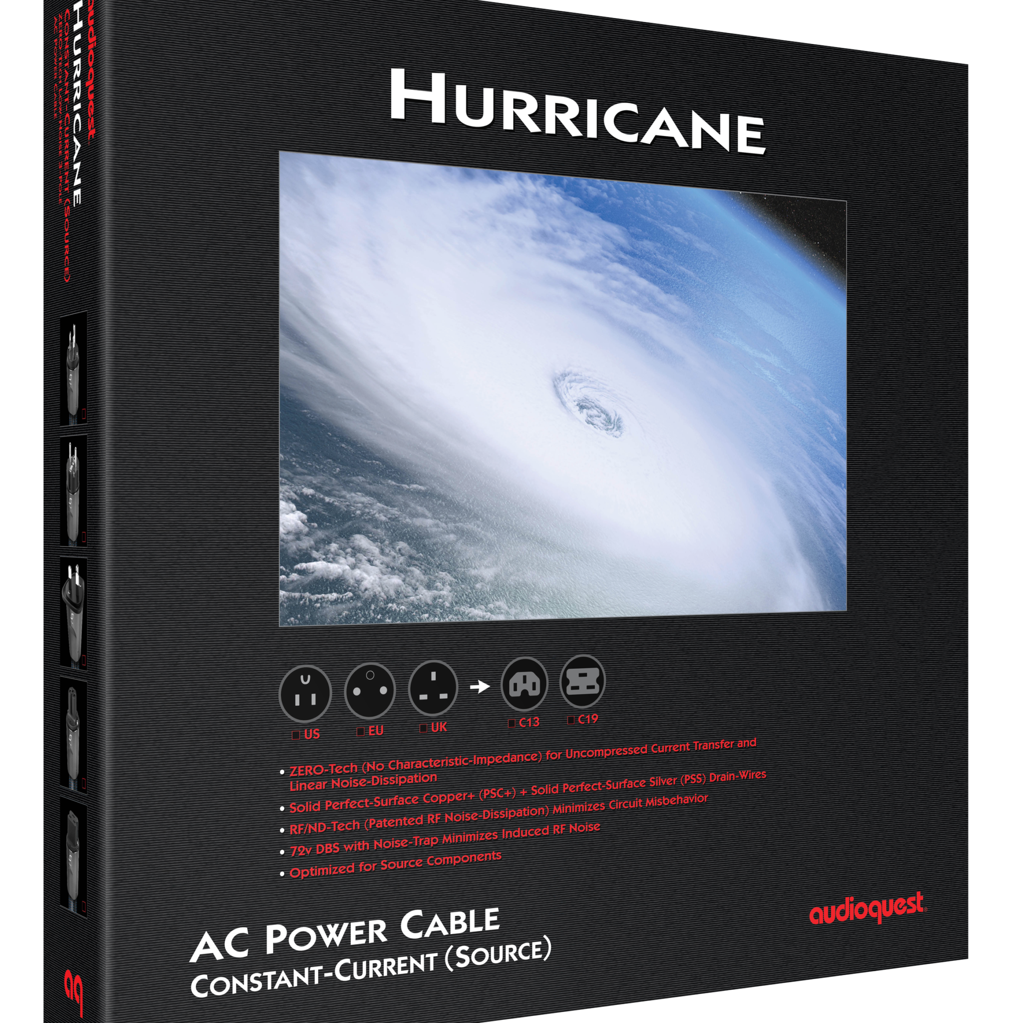 AudioQuest NRG-HURRICANE EU IEC C19 SOURCE