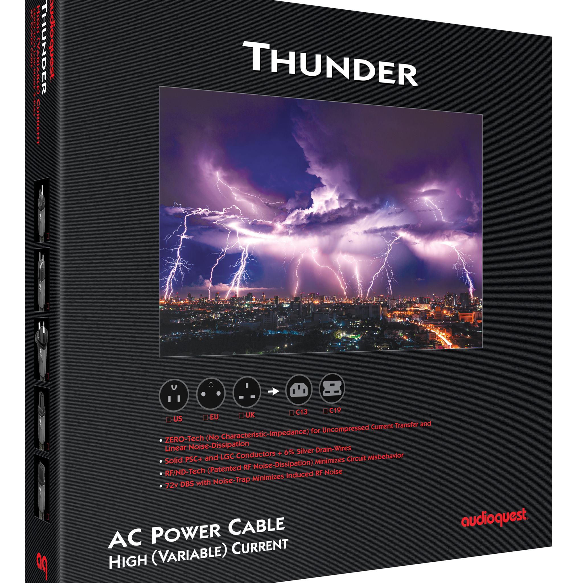 AudioQuest NRG-THUNDER HC EU IEC-C19