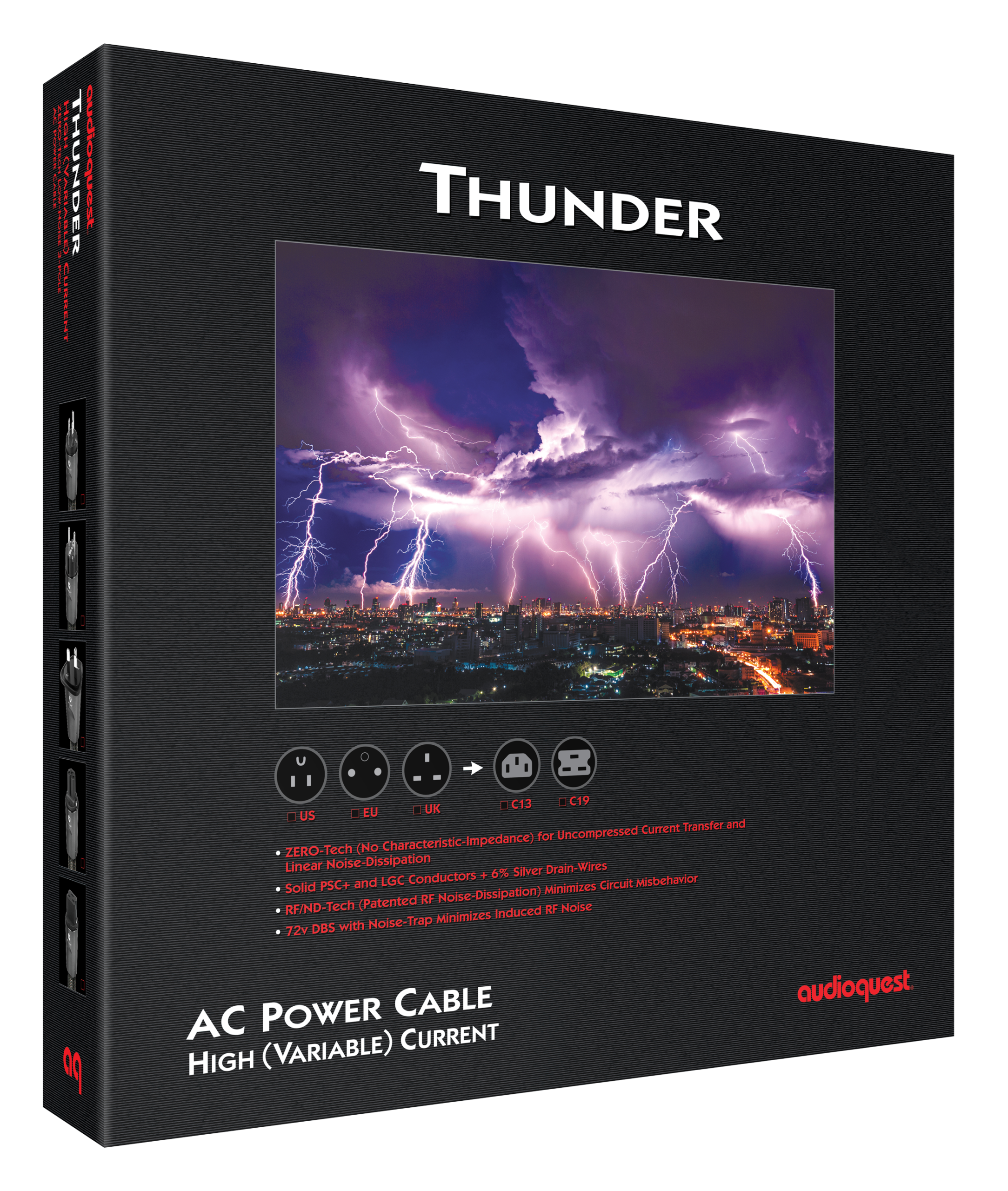 AudioQuest NRG-THUNDER HC EU IEC-C15