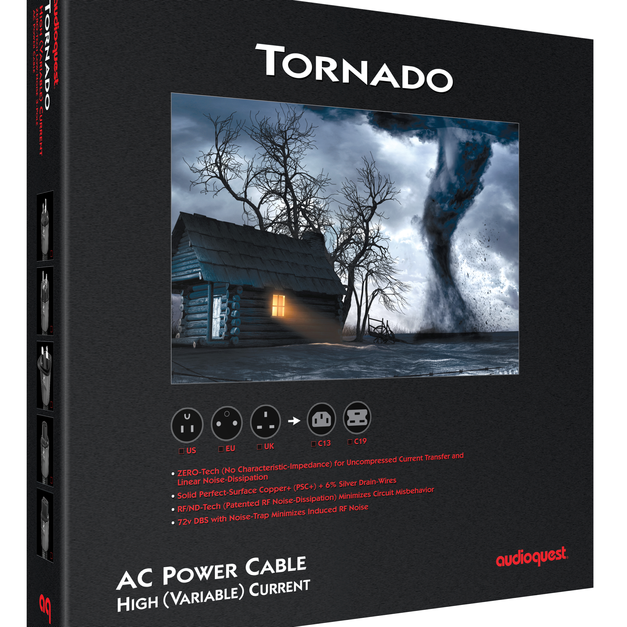 AudioQuest NRG-TORNADO EU - IEC 15 HIGH C