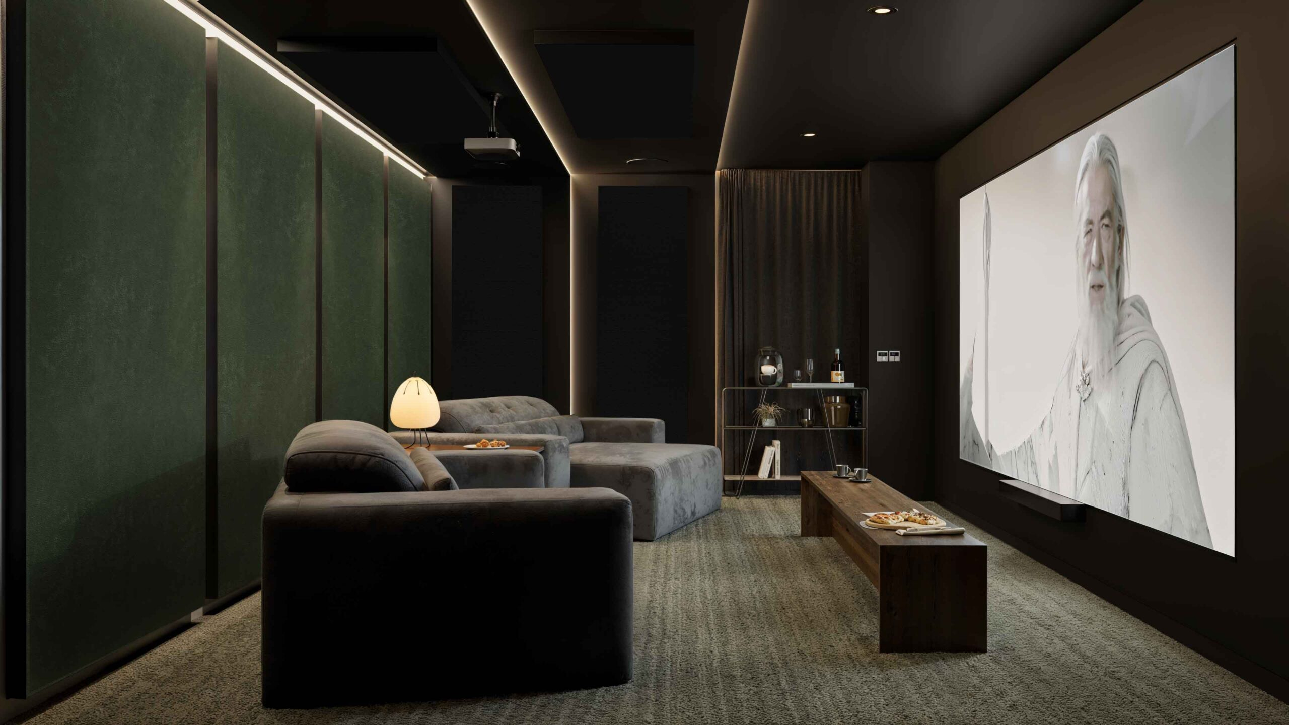 Artnovion ChromaX — système acoustique à tissu tendu