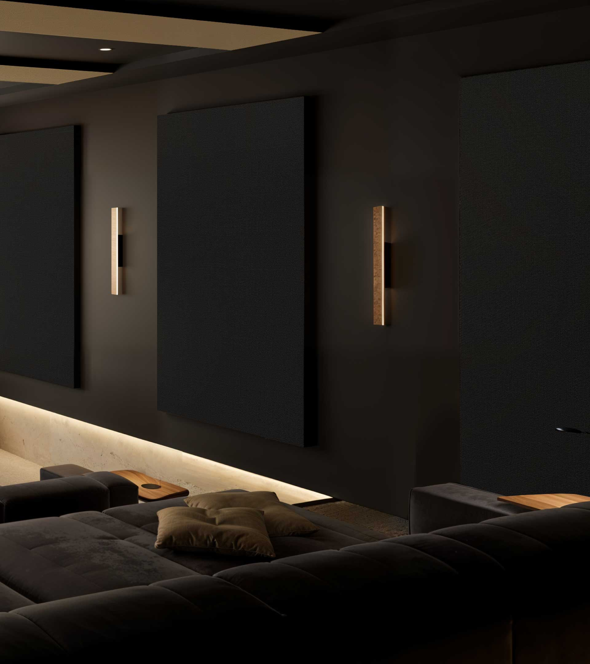 Artnovion ChromaX — système acoustique à tissu tendu
