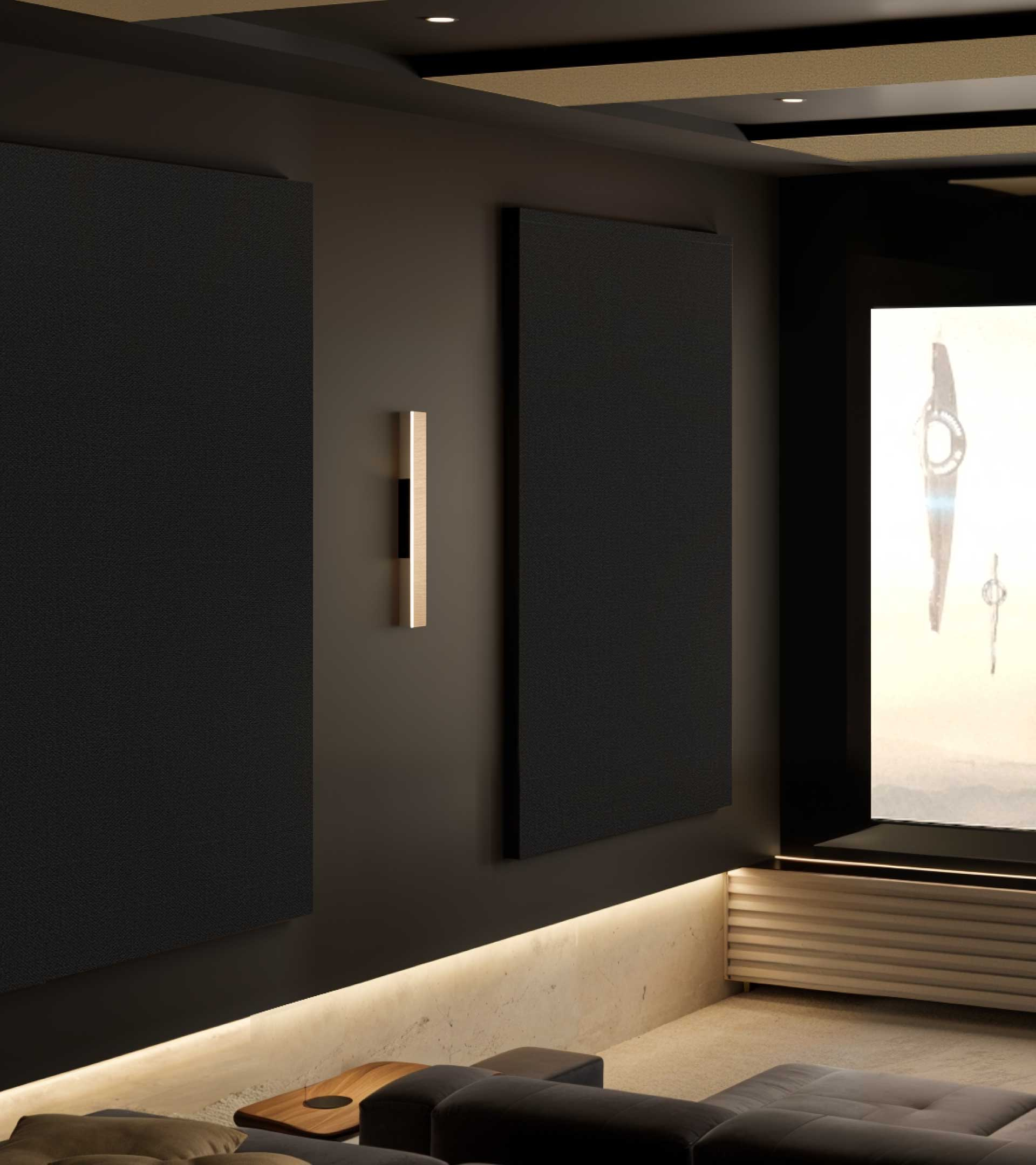 Artnovion ChromaX — système acoustique à tissu tendu