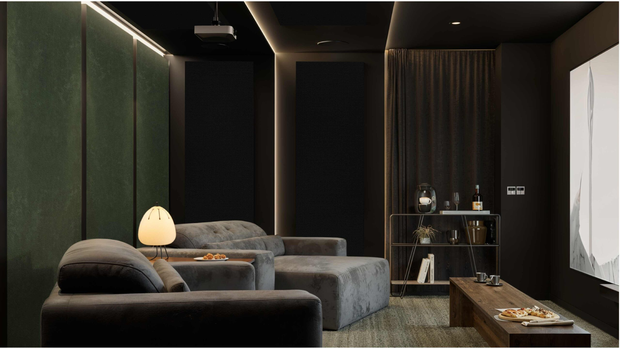 Artnovion ChromaX — système acoustique à tissu tendu