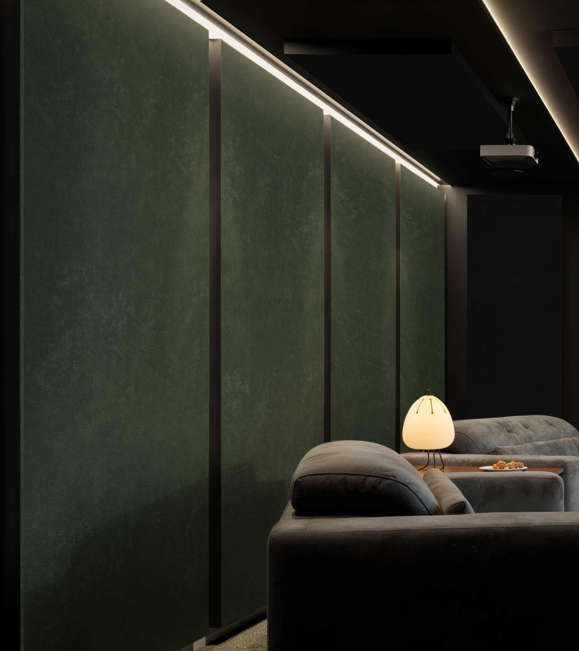 Artnovion ChromaX — système acoustique à tissu tendu