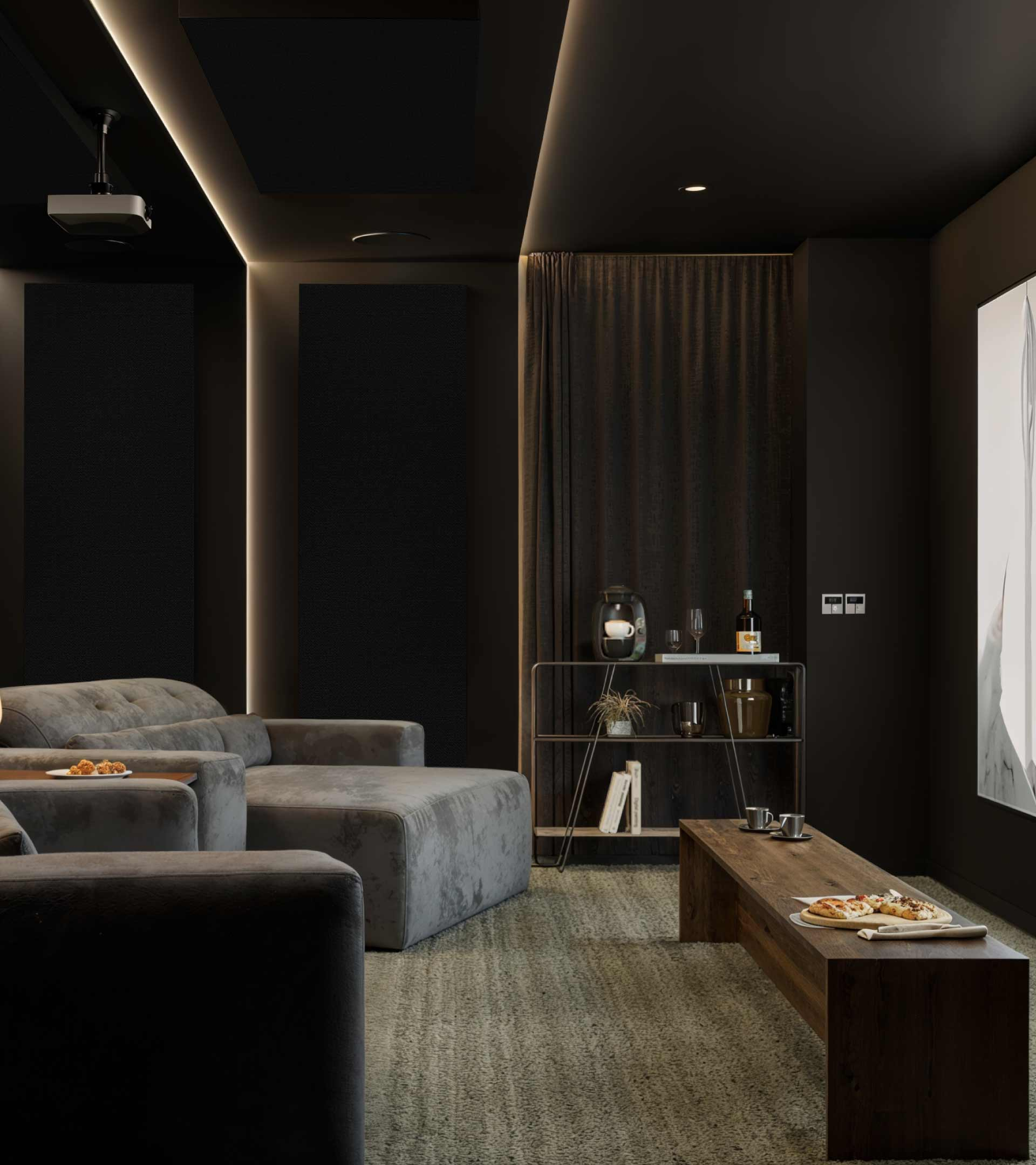 Artnovion ChromaX — système acoustique à tissu tendu