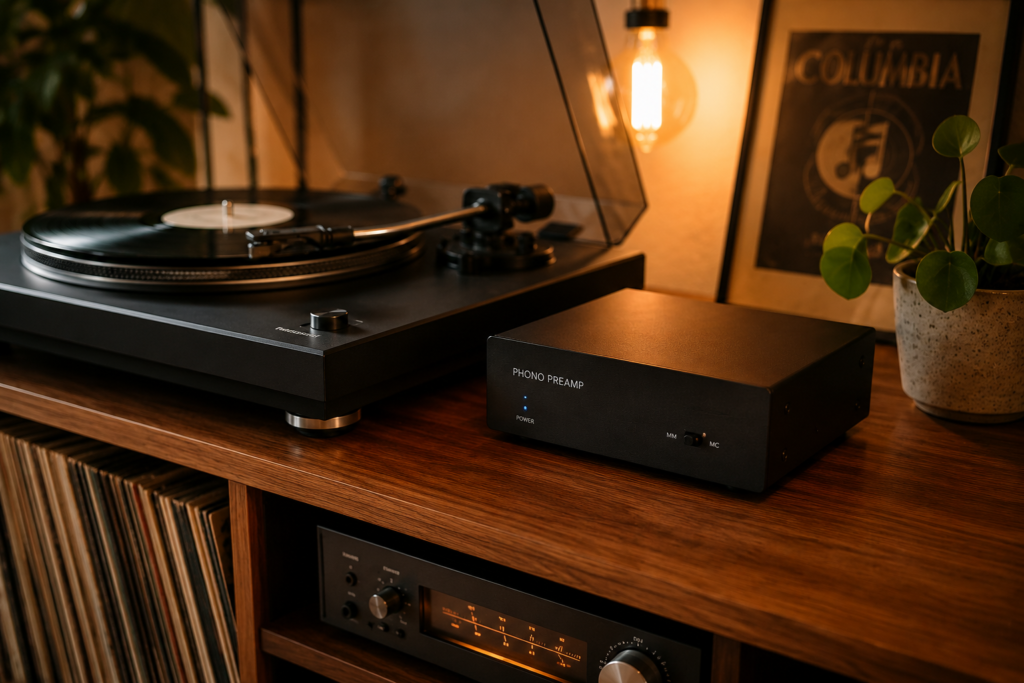 préampli phono pour platine vinyle