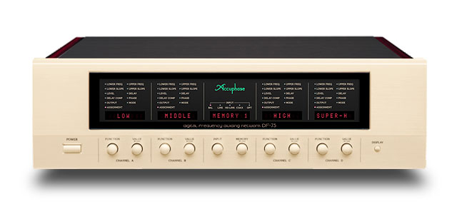 Accuphase DF-75 — face avant