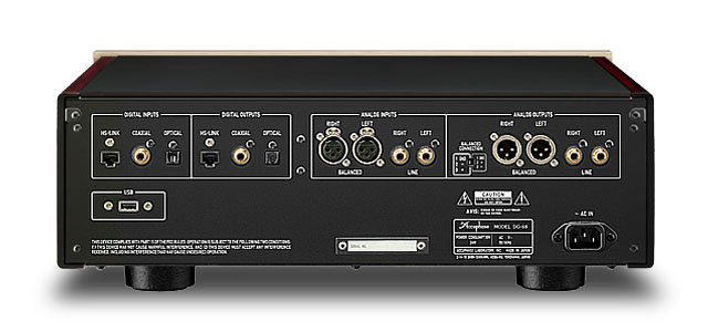 Accuphase DG-68 — face arrière