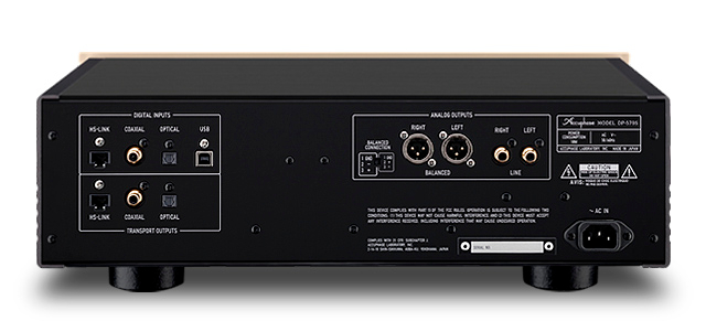 Accuphase DP-570S — face arrière