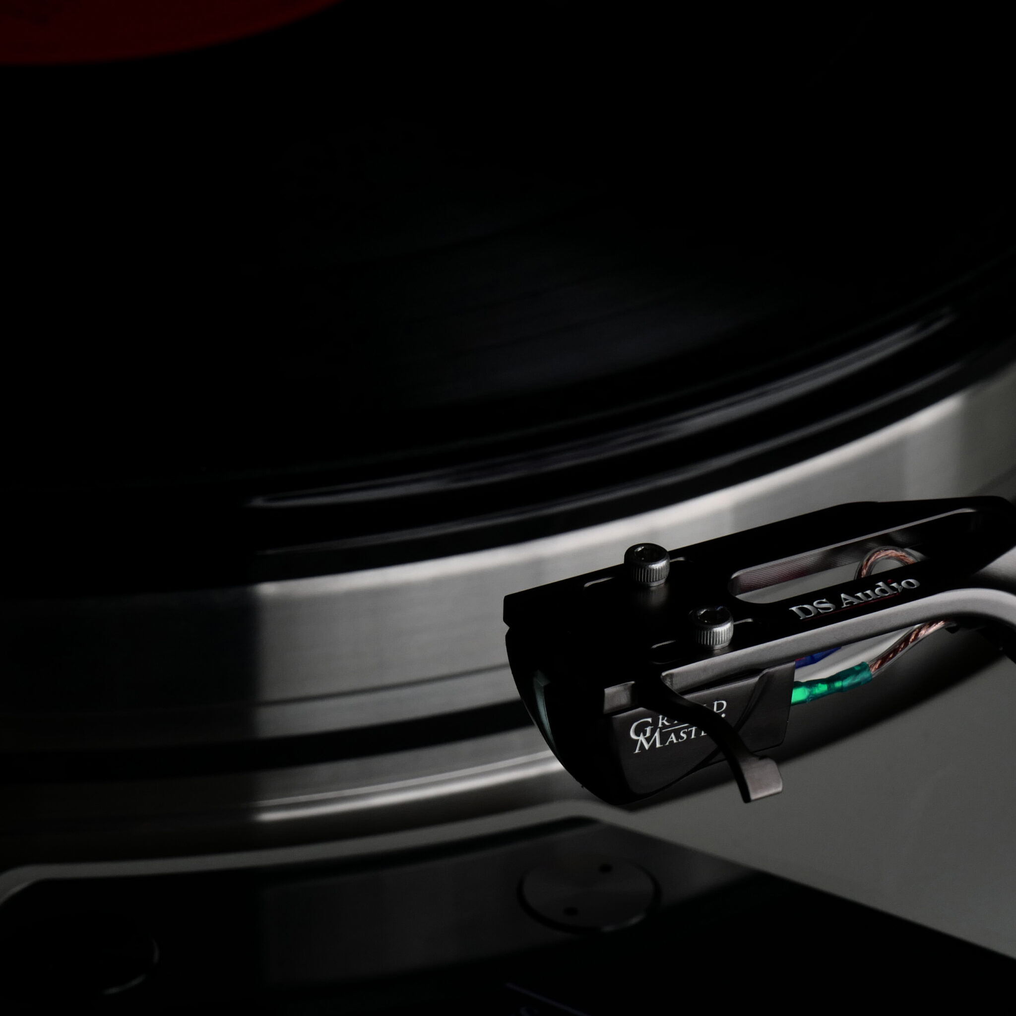 DS Audio HS-001 — porte-cellule Duralumin