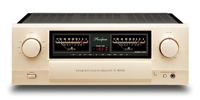 Accuphase E-4000 — face avant