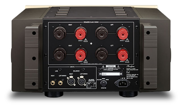 Accuphase P-7500 — face arrière