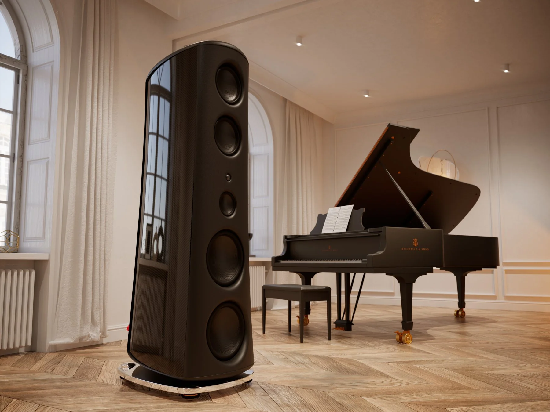 Magico M7 – Enceinte colonne 4 voies entièrement passive – Image 4