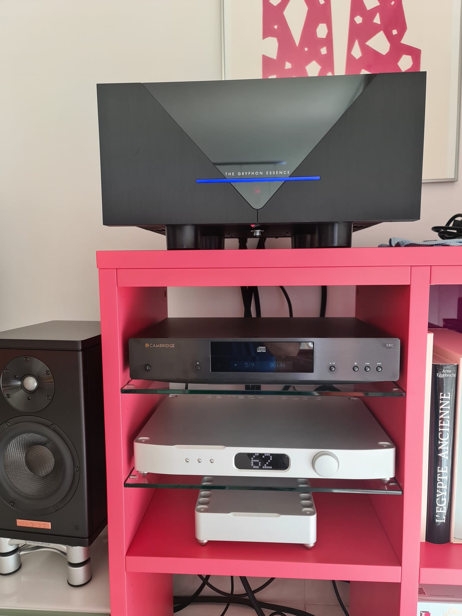 Source MSB et amplification Gryphon Essence