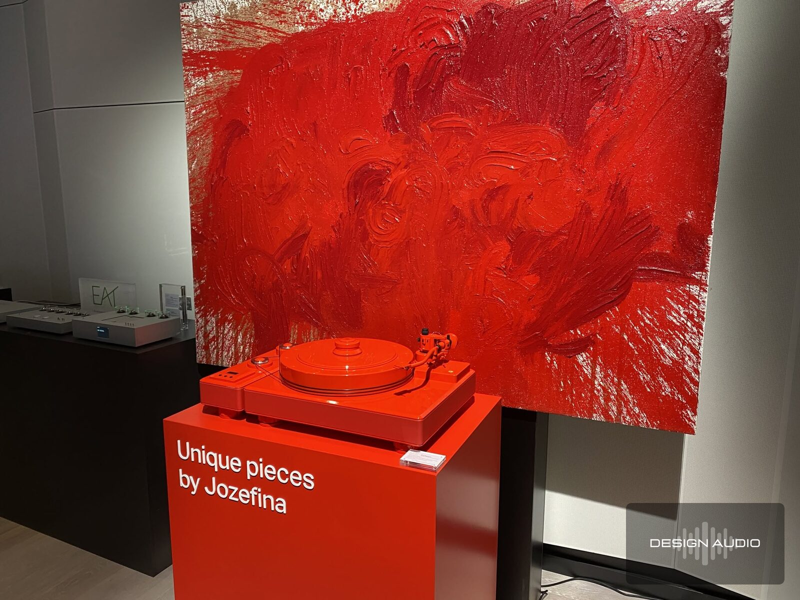 EAT Fortissimo Unique pieces by Jozefina red — High End Vienna 2026